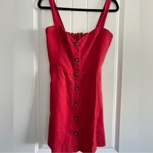 Reformation Linen Dress!